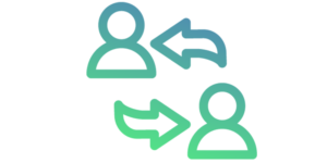 monitor and respond icon for digital media buying process